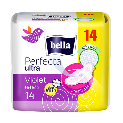 Absorbante, Bella, Perfecta Ultra Violet, 14 bucati foto