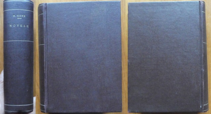 Nicu Gane, Novele, 1886, 2 volume in coligat