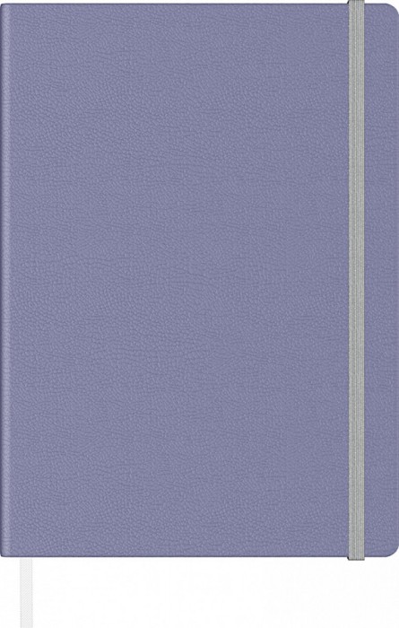 Agenda notes A5 Velvet cu elastic Lila