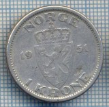 AX 409 MONEDA - NORVEGIA - 1 KRONE -ANUL 1951 -STAREA CARE SE VEDE