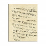 Lucian Blaga, scrisoare pentru Elena Daniello, 31 august 1953