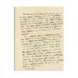 Lucian Blaga, scrisoare pentru Elena Daniello, 31 august 1953