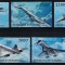 BURUNDI 2012 - Avioane civile supersonice / serie completa MNH