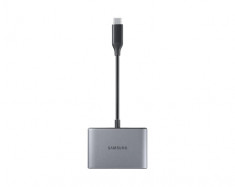 Samsung Multiport Adapter (USB-A,HDMI,TYPE-C) Gray, &amp;quot;EE-P3200BJEGWW&amp;quot; foto