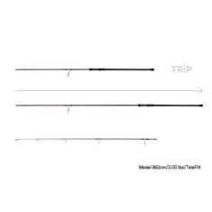 Lanseta Delphin Etna E3 Trip 360cm 3.00lbs Telefi 2seg foto