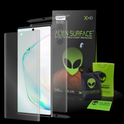 Folie Alien Surface,Samsung GALAXY NOTE 10 fata,spate,laterale+Alien Fiber Cadou foto