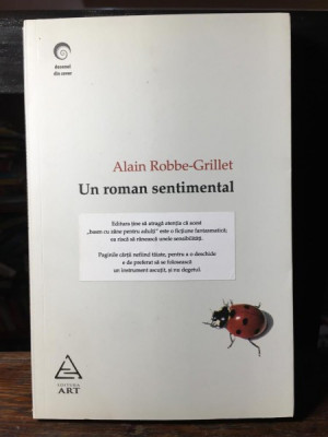 Alain Robbe-Grillet - Un Roman Sentimental foto