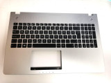 Carcasa superioara cu tastatura iluminata palmrest laptop, Asus, N56, N56V, N56VM, N56VZ, N56S, N56SL, N56D, N56DY, N56DP, N56VV, N56VJ, N56J, N56JK,