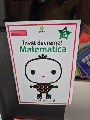 &amp;Icirc;nvăț devreme! Matematica - 5 ani foto