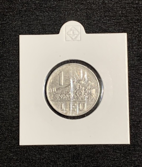 Moneda 1 leu 1963 RPR