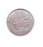 Moneda Indochina Franceza (Vietnam) 10 cents/centi 1941, stare relativ buna, curata