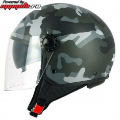 SIFAM - Casca S-LINE Open-Face S706 - CAMOUFLAGE XS-XL foto