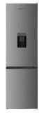 Combina frigorifica Heinner HC-HM260XWDE++, 260L, Clasa E, Dozator apa, Aspect inox
