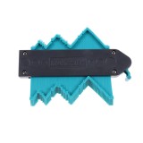 Sablon contur, din plastic, Wolfcraft 6949000, 180 x 20 x 105 mm