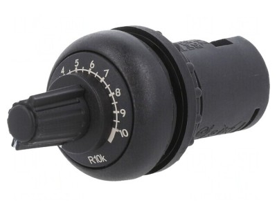 Potentiometru RMQ-Titan 22mm 10k&amp;Omega; IP66 foto