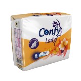 Absorbante Lady Maxi Long, 9 bucati, Confy