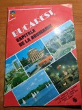 Revista ghid turistic orasul bucuresti - in limba franceza - din anul 1982