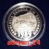 Moneda 50 bani BNR - 30 de ani de la Revolutia din decembrie &quot;89 / in capsula, Alama