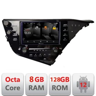 Navigatie Toyota Camry 2017-2021 V2 Android Octa Core Qualcomm 2K Qled 8+128 DTS DSP 360 4G Optical CarStore Technology foto