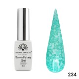 Oja semipermanenta Snowflakes 8ml, 234