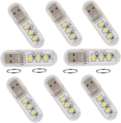 Set de 8 becuri LED Dylymx, USB, metal/plastic, 5,9 x 1,8 cm, 1,5W foto