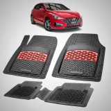 Cumpara ieftin Covorase Hyundai i30 III Hatchback 2020-2026 - Cauciuc Tip Tavita -Red
