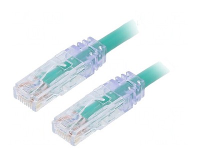 Patch Cord Cat6 UTP 5m Verde LSZH foto