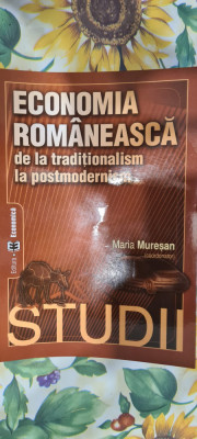 Maria Muresan Economia rom&amp;acirc;nească de la tradiționalism la postmodernism foto