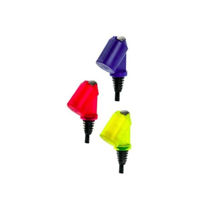 Flaschenportionierer, Ausgie&szlig;er - Bottle Master 3000, rot, gelb, blau f&uuml;r 0,5 - 1,5 Liter Flaschen, Farbe Bottle Master 3000: rot