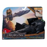 Jucarie de plus, DreamWorks Dragons, Hug and Glide Toothless, 30 cm, 6072913
