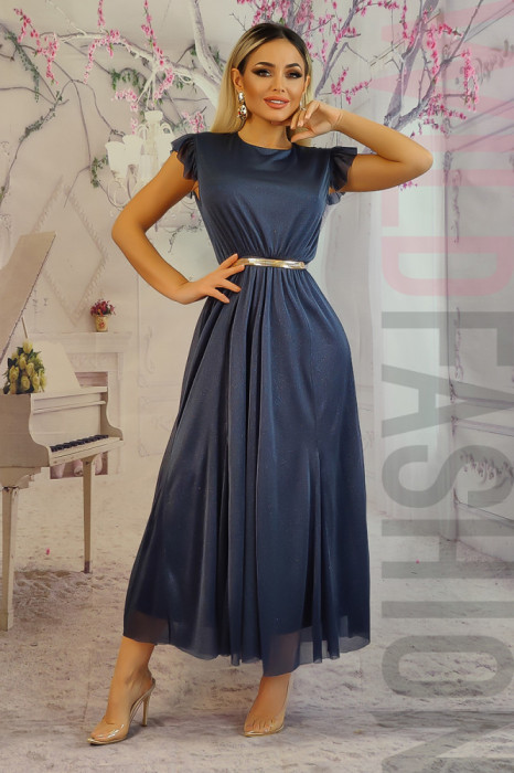 Y616-44 Rochie eleganta de ocazie cu sclipici