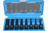 Set Chei Impact Spline M5-M18, 1/2 Inch, 8 Piese