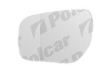 Geam oglinda Renault Koleos (Y), 06.2008-2015, partea Stanga, culoare sticla crom , sticla asferica, cu incalzire,