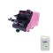 Pachet masina de baloane si lichid 5 l, IdeallStore&reg;, telecomanda wireless, roz