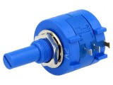 Potențiometru axial multitură 20k&Omega; 2W 6,35mm lineare