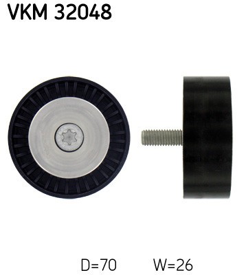 SKF VKM 32048 Rola ghidare/conducere, curea transmisie