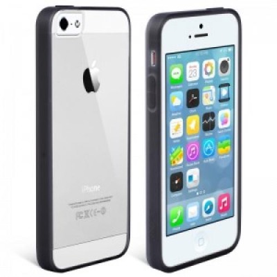 Husa USAMS Edge color neagra iPhone 5 foto