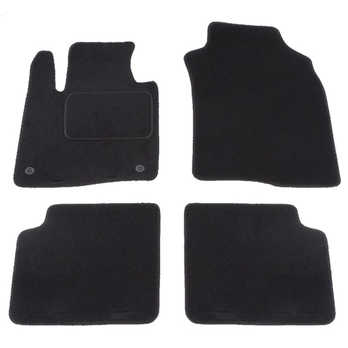 Set covorase auto mocheta Velor FIAT PANDA (319), 05.2012-, negru,
