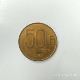 -Y- MONEDA ROMANIA 50 LEI 1992 AUNC