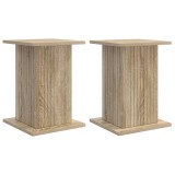 vidaXL Suport pentru plante 2 pcs Stejar Sonoma 30,5 x 30 x 43 cm 899803