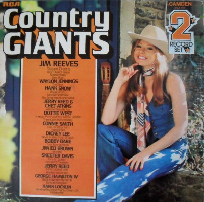 VINIL 2XLP Various &amp;lrm;&amp;ndash; Country Giants VG+ foto