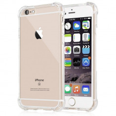 Husa pentru iPhone 7 / 8 / SE 2, SE 2020 / SE 3, SE 2022, Techsuit Shockproof Clear Silicone, Clear