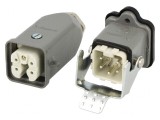 Conector HDC Tată-Mamă 5 4 Pin 3A Drept, MOLEX