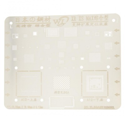 BGA Reballing WL Reballing Stencil for iPhone Xs, Xs Max, XR foto