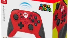 Controller Wireless Horipad Nintendo Switch Mario Edition foto