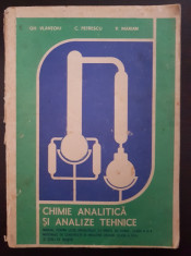 CHIMIE ANALITICA SI ANALIZE TEHNICE - Vlantoiu, Petrescu foto