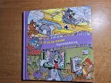 carte pentru copii - tom and jerry - o zi la curse - harababura - din anul 2012 - coperti cartonate