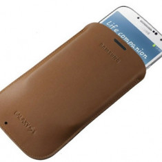 Husa Pouch Originala Samsung S4 Maro- EF-LI950BAEGWW