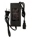 Incarcator Scuter Electric City Coco 60V 67.2V 2A Panasonic, Alimentator Baterie Lithium-Ion, Indicator LED, Mufa EU