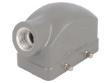 Carcasă pentru conectori HDC 10B metalică pe cablu